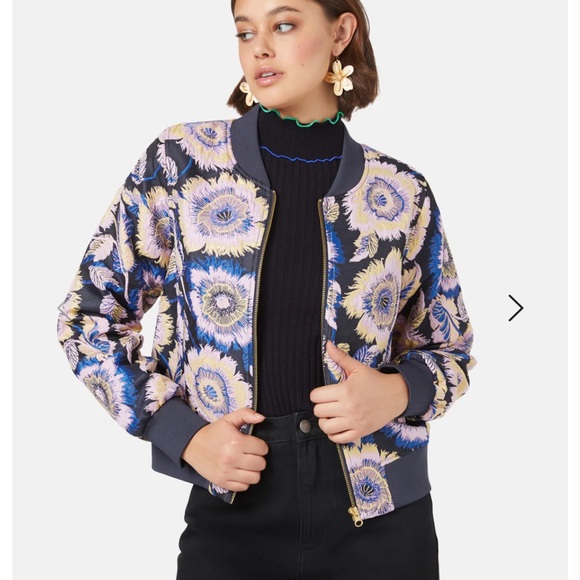 NWT Gorman Wonderbloom Jacquard Jacket AU 14/US 10 - Picture 1 of 6